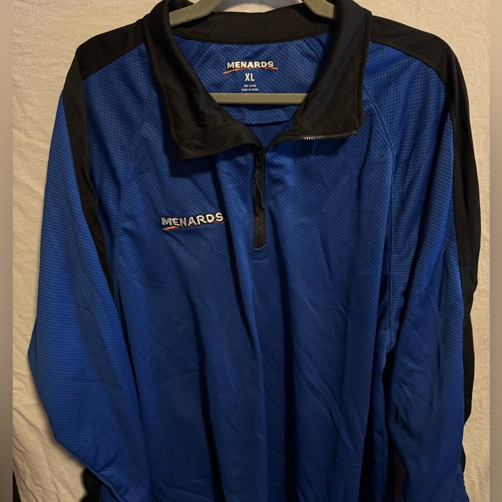 Menards XL 1/4 zip light weight